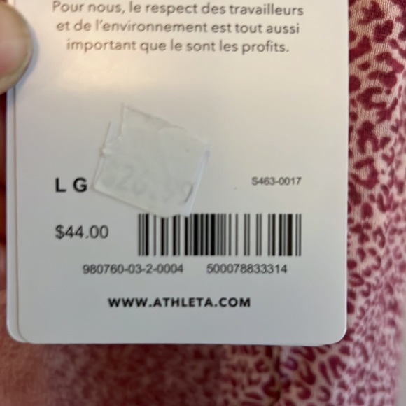 NWT Athleta Breezy Tank - Picture 5 of 5